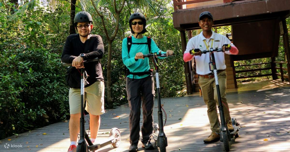 バンコクの E スクーター ジャングル ツアー Klook